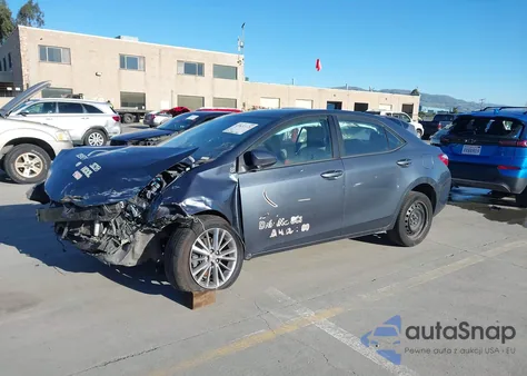 2015 Toyota Corolla Le Plus z USA, uszkodzony, nr VIN 5YFBURHE6FP269958